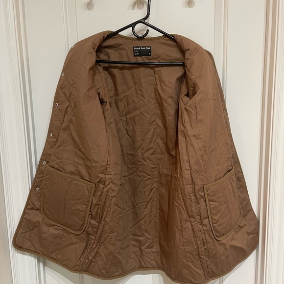 Frank and Oak Fleece Reversible Coat - Picture 2 of 2